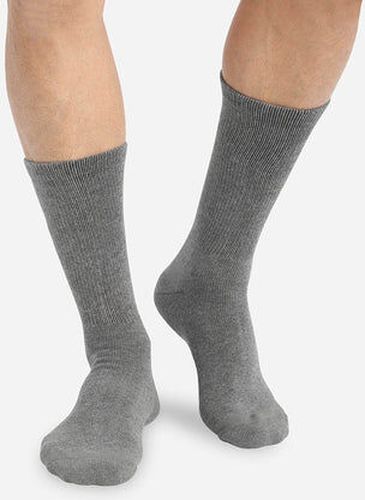 Lot de 2 paires de mi-chaussettes en coton Outdoor Gris 43/46 - Dim - Modalova