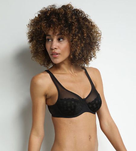 Soutien-gorge avec armatures noir Generous Broderie Noir 95D - Dim - Modalova