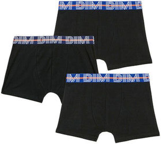 Lot de 3 boxers garçon coton stretch ceinture contrastée Eco - Masculin - Taille 8 8 - Dim - Modalova