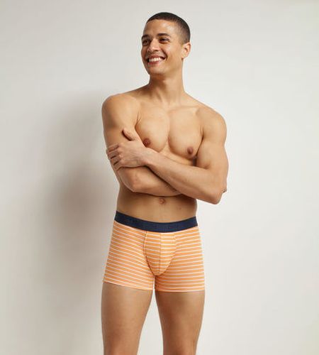 Boxer en coton stretch à rayures Fancy - Masculin - Taille 5 5 - Dim - Modalova