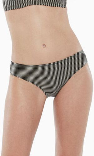 Bas de maillot de bain à rayures dorées et noires - Féminin - Taille 38 Bleu 38 - Dim - Modalova