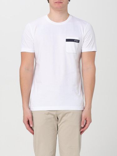 T-Shirt FAY Homme couleur Blanc 3XL - Fay - Modalova