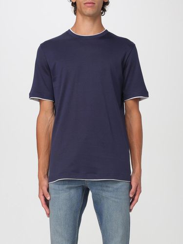 T-Shirt couleur Bleu S - Eleventy - Modalova
