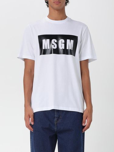 T-Shirt MSGM Homme couleur Blanc S - Msgm - Modalova