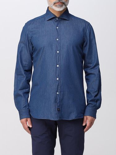 Chemise FAY Homme couleur Bleu 37 - Fay - Modalova