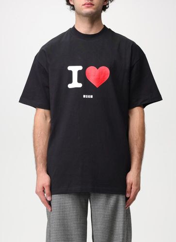 T-Shirt MSGM Homme couleur Noir S - Msgm - Modalova