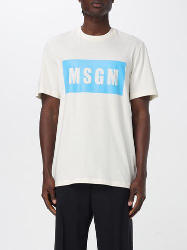 T-Shirt MSGM Homme couleur Blanc XL - Msgm - Modalova