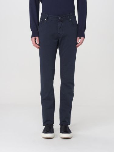 Pantalon JACOB COHEN couleur Bleu 35 - Jacob Cohën - Modalova