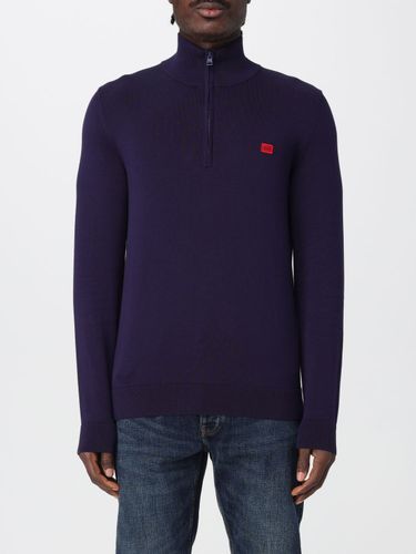 Pull HUGO Homme couleur Violet M - Hugo Boss - Modalova