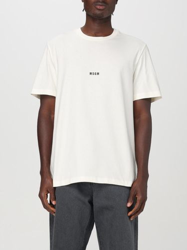 T-Shirt MSGM Homme couleur Ivoir S - Msgm - Modalova