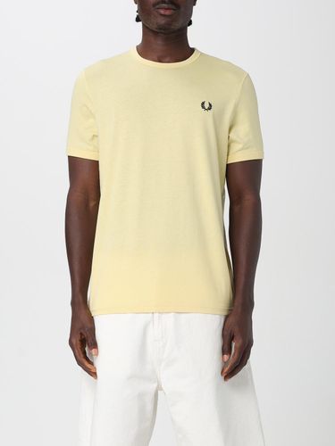 T-Shirt couleur Moutarde M - Fred perry - Modalova