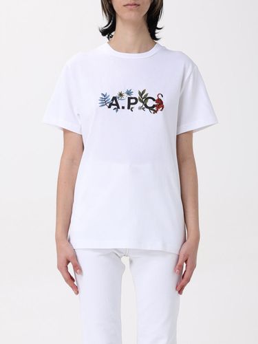 T-Shirt A. P.C. couleur Blanc XS - A.P.C. - Modalova