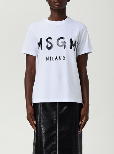 T-Shirt MSGM Femme couleur Blanc M - Msgm - Modalova