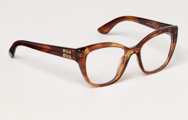 Lunettes De Vue couleur Beige 52 - Miu miu - Modalova