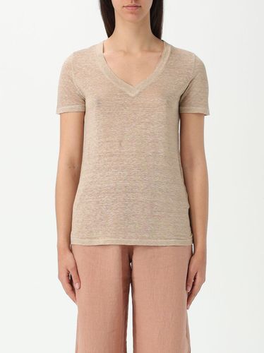 T-Shirt couleur Beige M - 120% Lino - Modalova