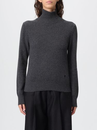Pull couleur Anthracite L - AMI PARIS - Modalova