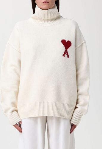 Pull couleur Blanc S - AMI PARIS - Modalova