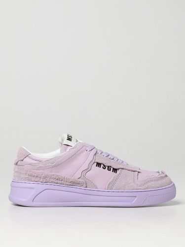 Baskets MSGM Homme couleur Lilas 41 - Msgm - Modalova