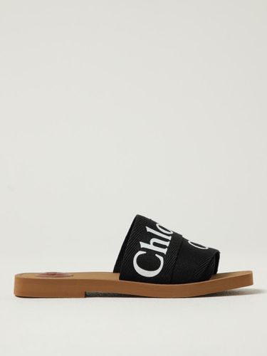 Sandales Plates CHLOÉ couleur Noir 36 - Chloé - Modalova