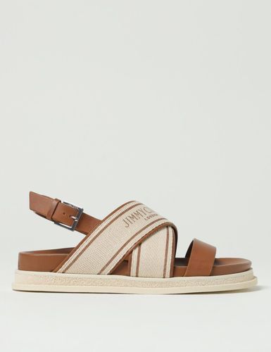 Sandales Plates couleur Marron 38½ - Jimmy choo - Modalova