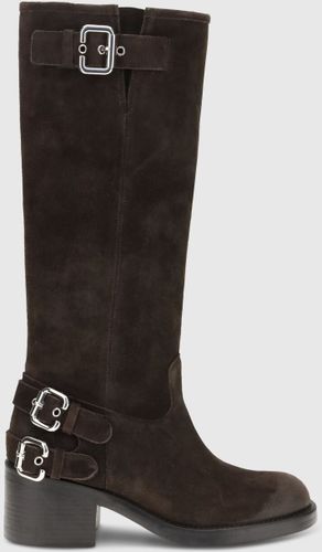 Bottes CHLOÉ couleur Brûlé 40 - Chloé - Modalova