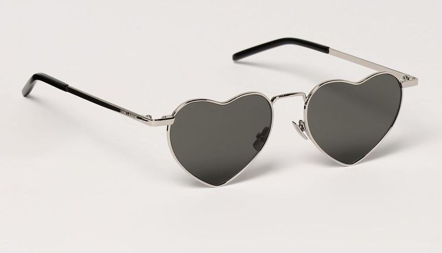 Lunettes De Soleil couleur Gris 52 - Saint Laurent - Modalova