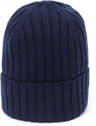 Bonnet Cotelé Uni Marine - Taille unique - Draeger - Modalova