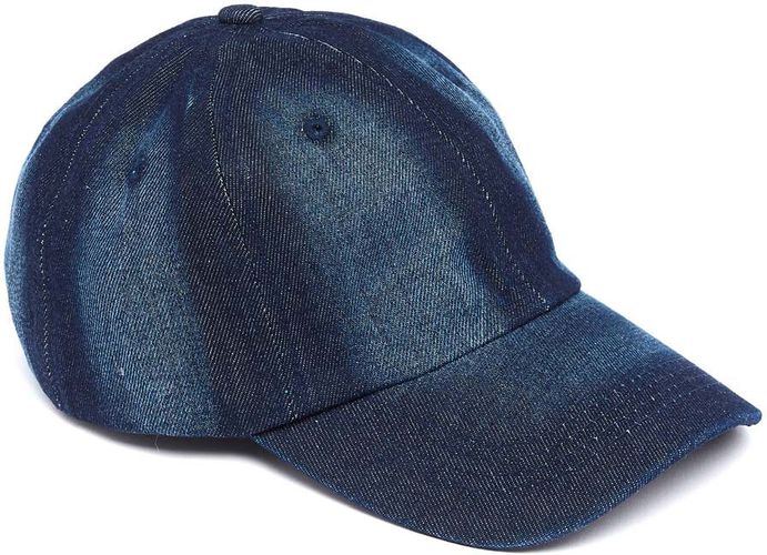 Casquette en 100% coton - Bleu foncé - Effet Denim - Unisexe - Anneau réglable - Draeger - Modalova