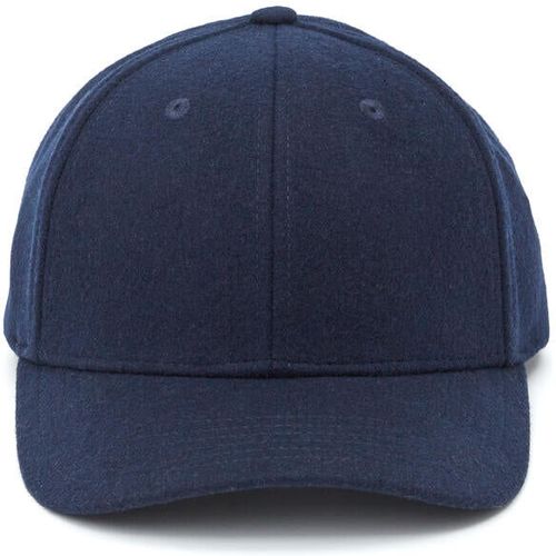Casquette Feutre Bleu Marine - Homme - Taille Ajustable - 100% coton - Draeger - Modalova