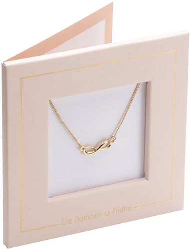 Carte bijou - Collier signe Infini - Draeger - Modalova