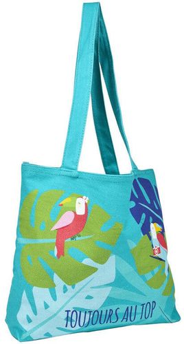 Tote bag coton Toujours au top - Draeger - Modalova