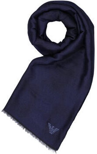 Echarpe Emporio Armani Foulard Bleu - Giorgio Armani - Modalova