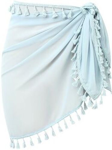 Paréos Paréo de plage FRINGES Vert - Alberto Cabale - Modalova