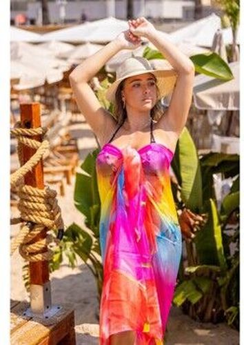 Paréos Paréo de plage FABIOLA Rouge - Alberto Cabale - Modalova