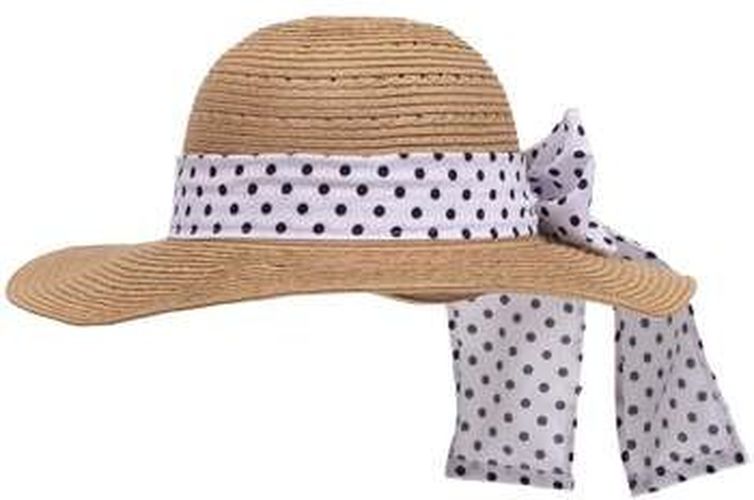 Chapeau Chapeau capeline Foulard pois Blanc - Isotoner - Modalova