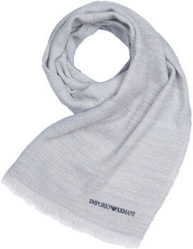Echarpe Emporio Armani Foulard Gris - Giorgio Armani - Modalova
