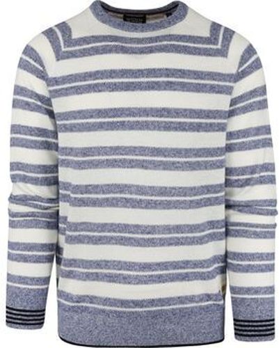 Sweat-shirt Pull Rayé Bleu Bleu - Scotch & Soda - Modalova