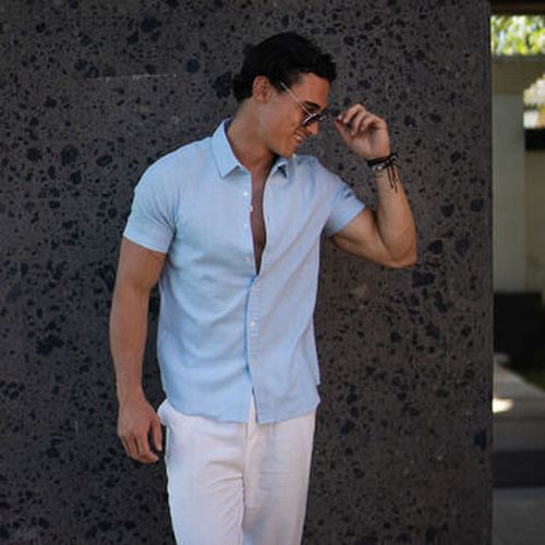 Chemise THEAD. BRUCE Marine - THEAD. - Modalova