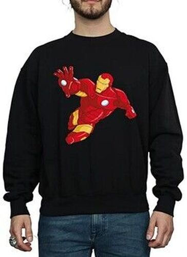 Sweat-shirt Iron Man Simple Noir - Iron Man - Modalova
