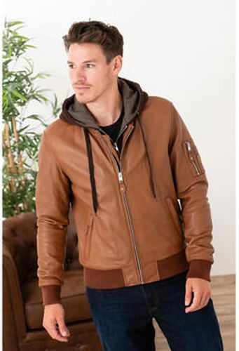 Veste BALLE HOOD COGNAC Marron - Serge pariente - Modalova