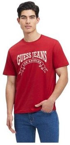 T-shirt Guess M4YI49K8FQ4G585 Rouge - Guess - Modalova