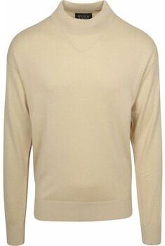 Sweat-shirt Essential Mix Laine Pull Ecru Beige - Scotch & Soda - Modalova