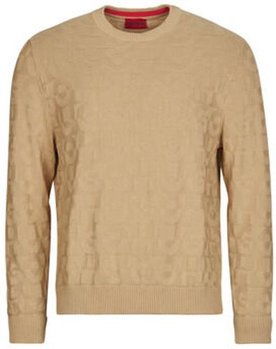 Pull HUGO Splittum Beige - Hugo Boss - Modalova