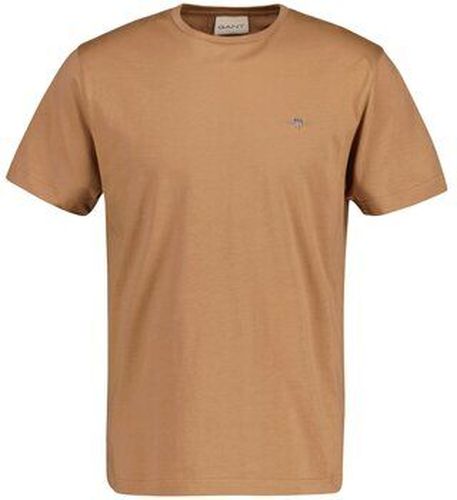 T-shirt T-shirt Paquet de 1 Reg Shield Marron - Gant - Modalova