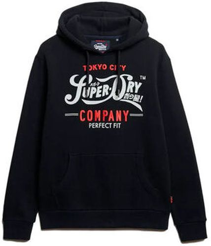Sweat-shirt Perfect Fit Script Noir - Superdry - Modalova