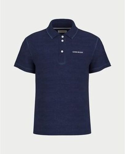 Polo Polo avec logo brodé Jeans Bleu - Guess - Modalova