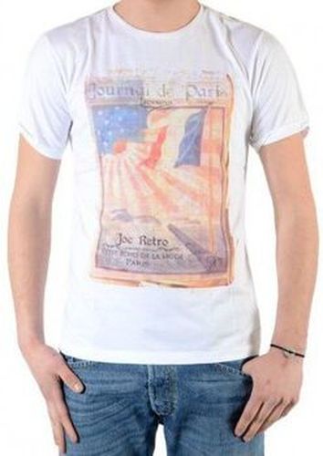 T-shirt Joe Retro Treet Blanc - Joe Retro - Modalova