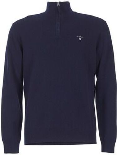 Pull SUPERFINE LAMBSWOOL HALF ZIP Noir - Gant - Modalova
