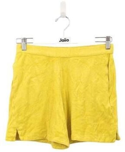 Short Filatures Short en coton Jaune - Majestic - Modalova