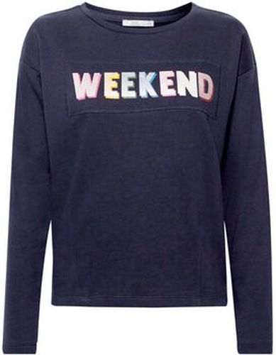Sweat-shirt _EDC_sweatshir dots Marine - Esprit - Modalova